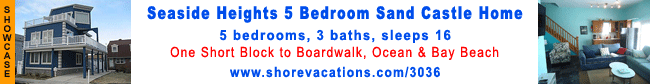 Seaside Heights vacation rental